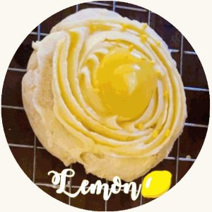 Lemon Curd Sugar Cookies